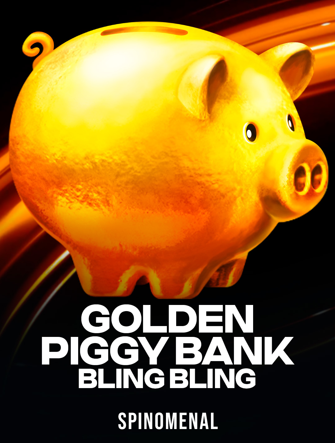 Golden Piggy Bank - Bling Bling
